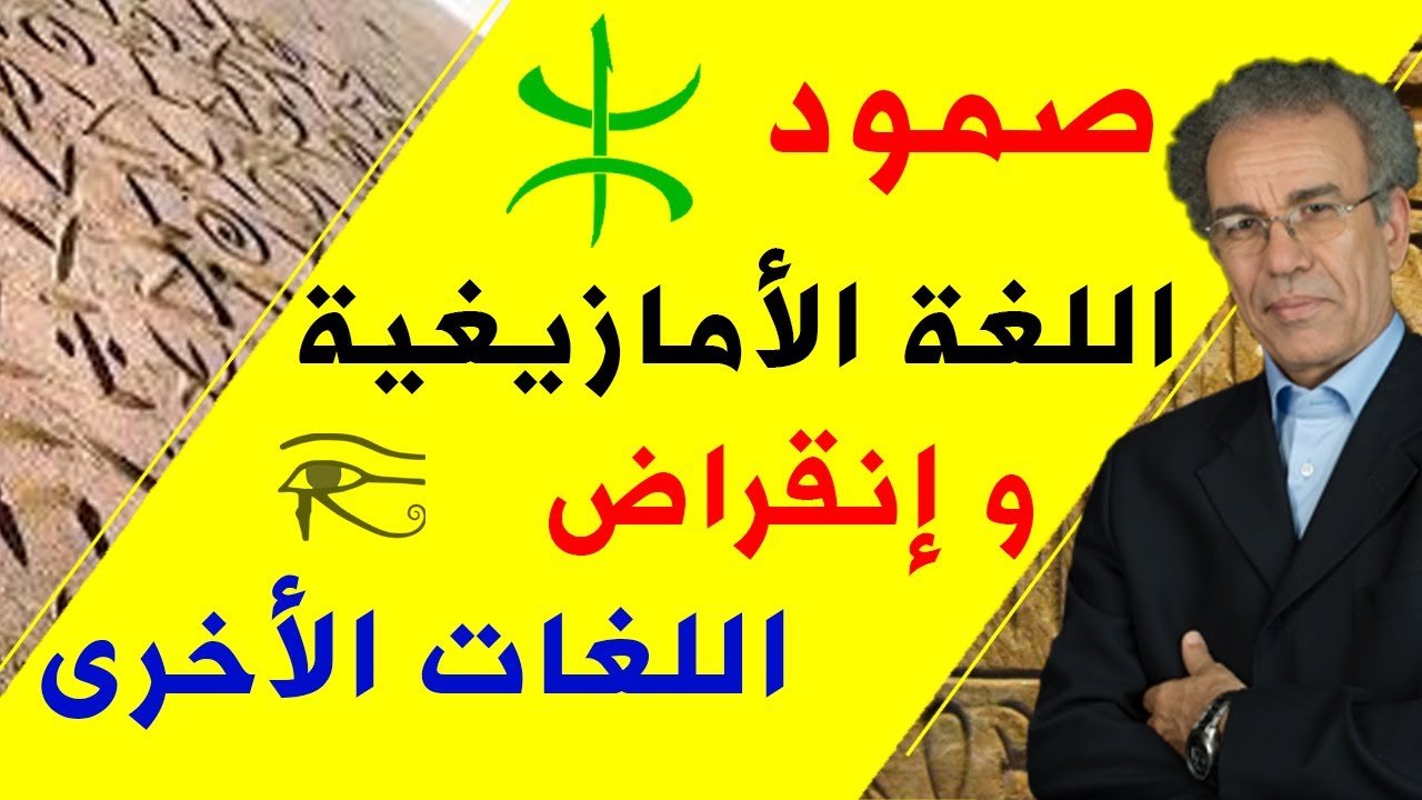 سر حياة اللغة الأمازيغية رغم إنقراض اللغات المعاصرة لها قديما | أحمد عصيد