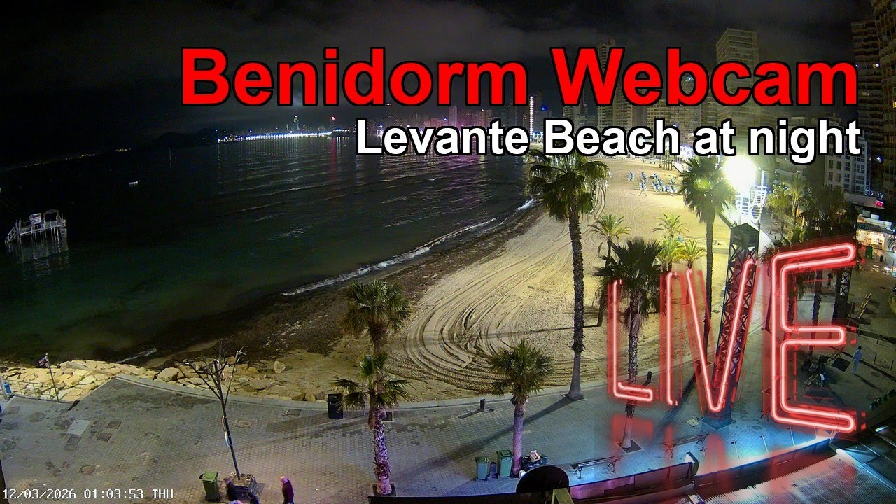 BENIDORM LIVE WEBCAM 🇪🇸 🔴 LIVE Resort Beach NOW! 🏖️🌊