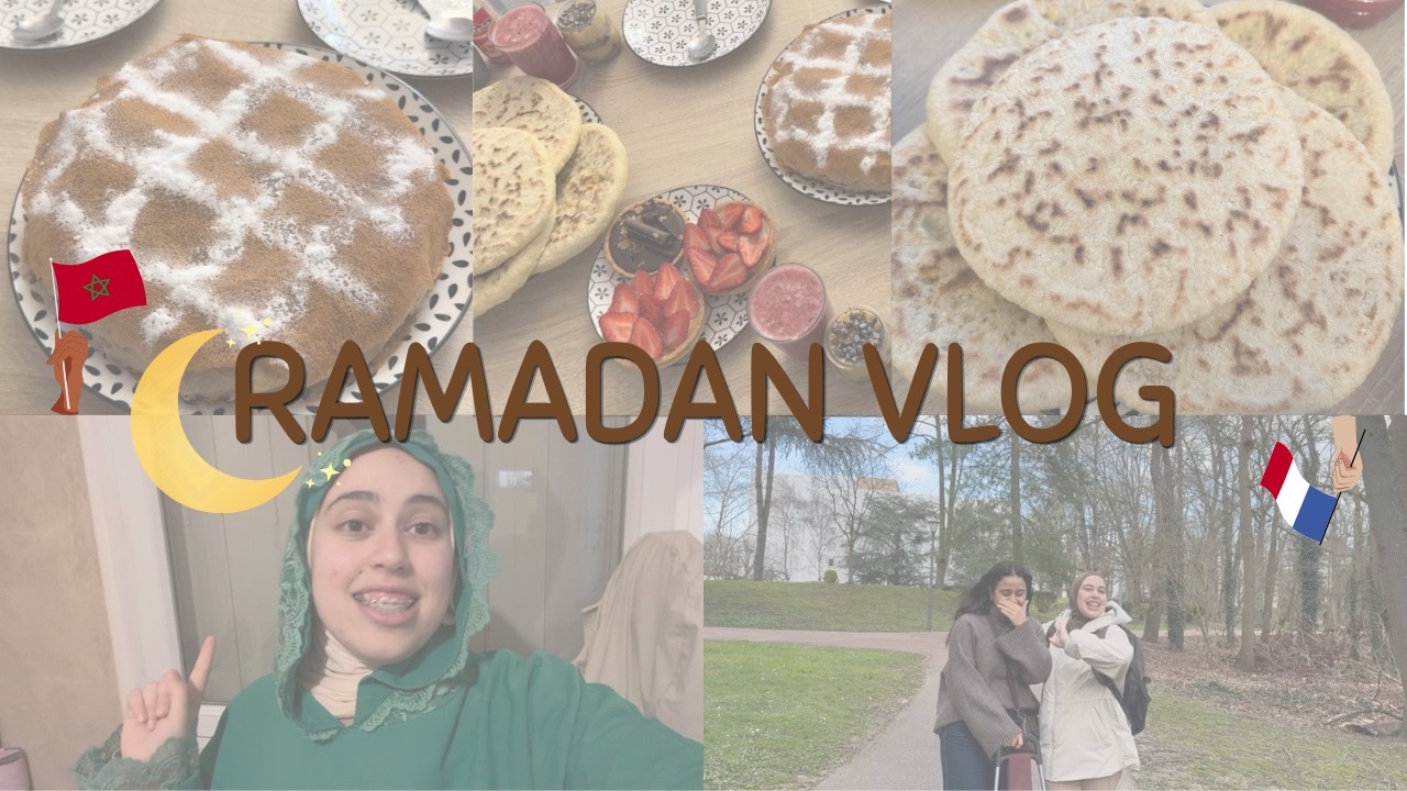 Ramadan Vlog: فطور رمضان مع صحاباتي ففرنسا
