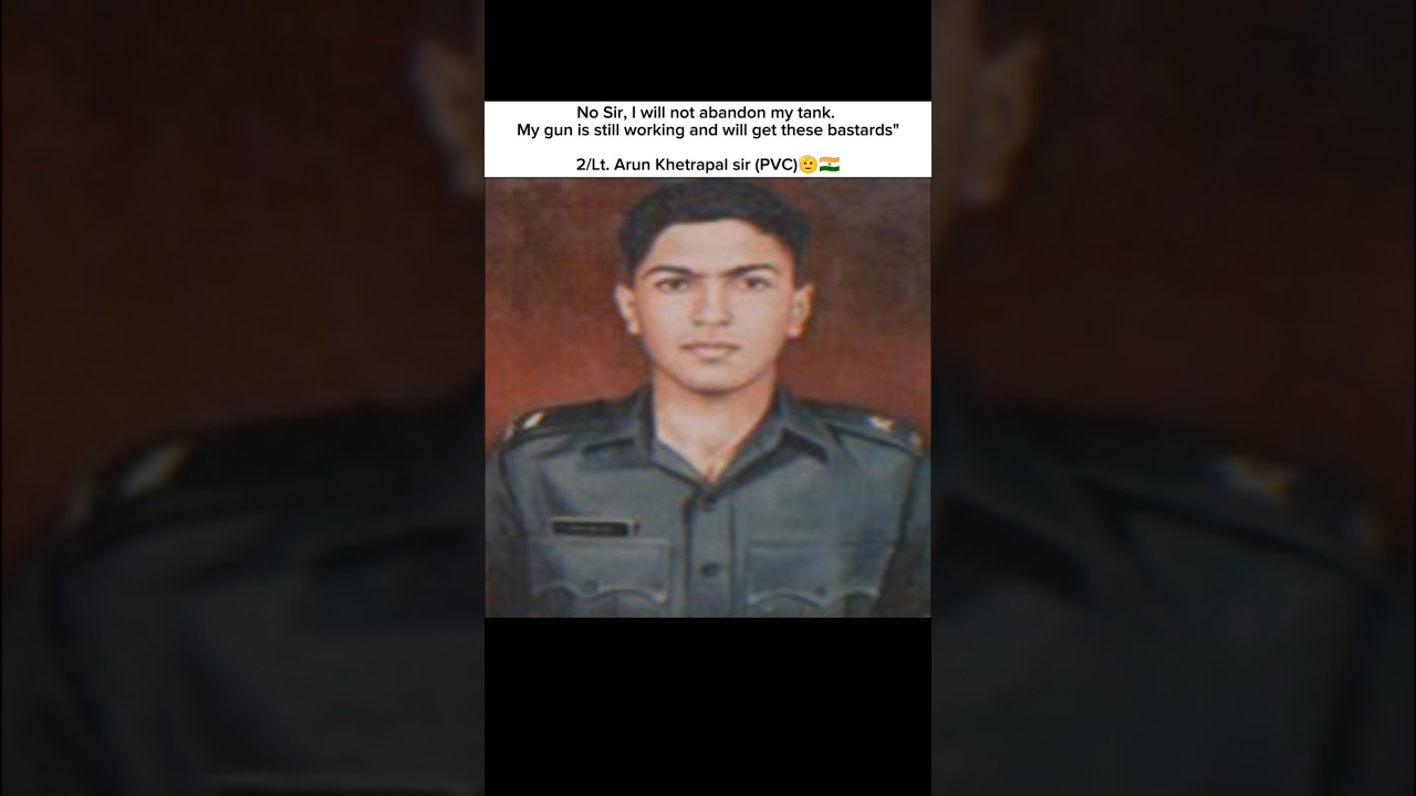 2/Lt. Arun Khetrapal sir (PVC)🫡🇮🇳#ima_ota #nda_cds #imalove #army #love #success #motivation