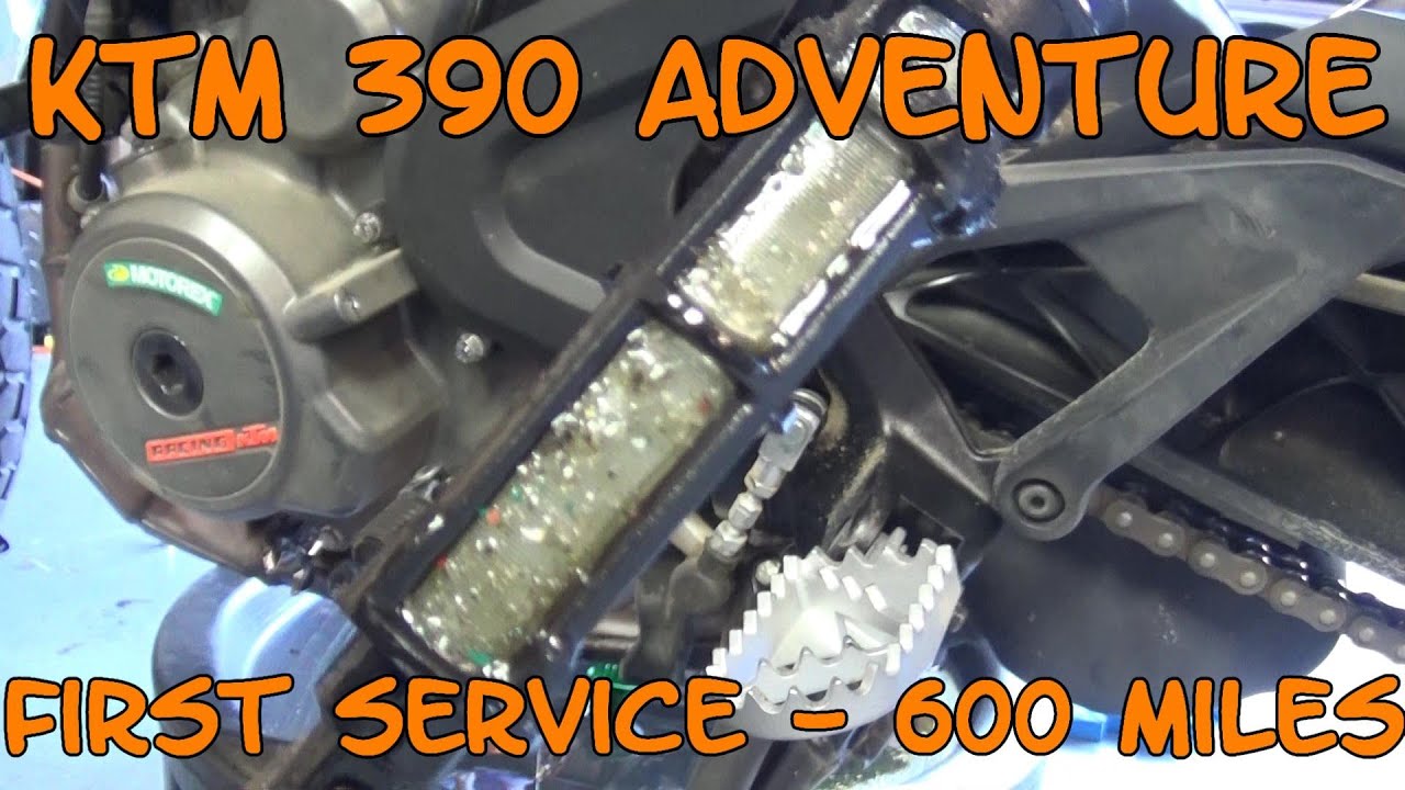 KTM 390 Adventure - First Service - 600 Miles