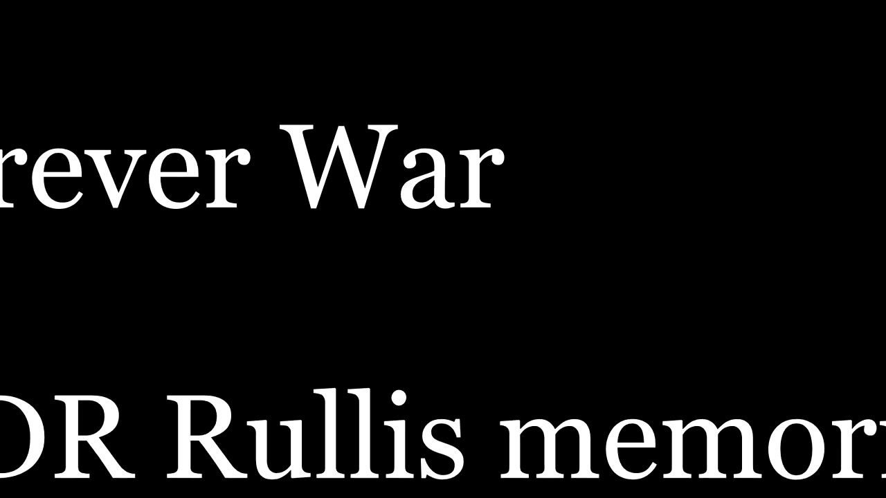 Forever War Foxhole memories