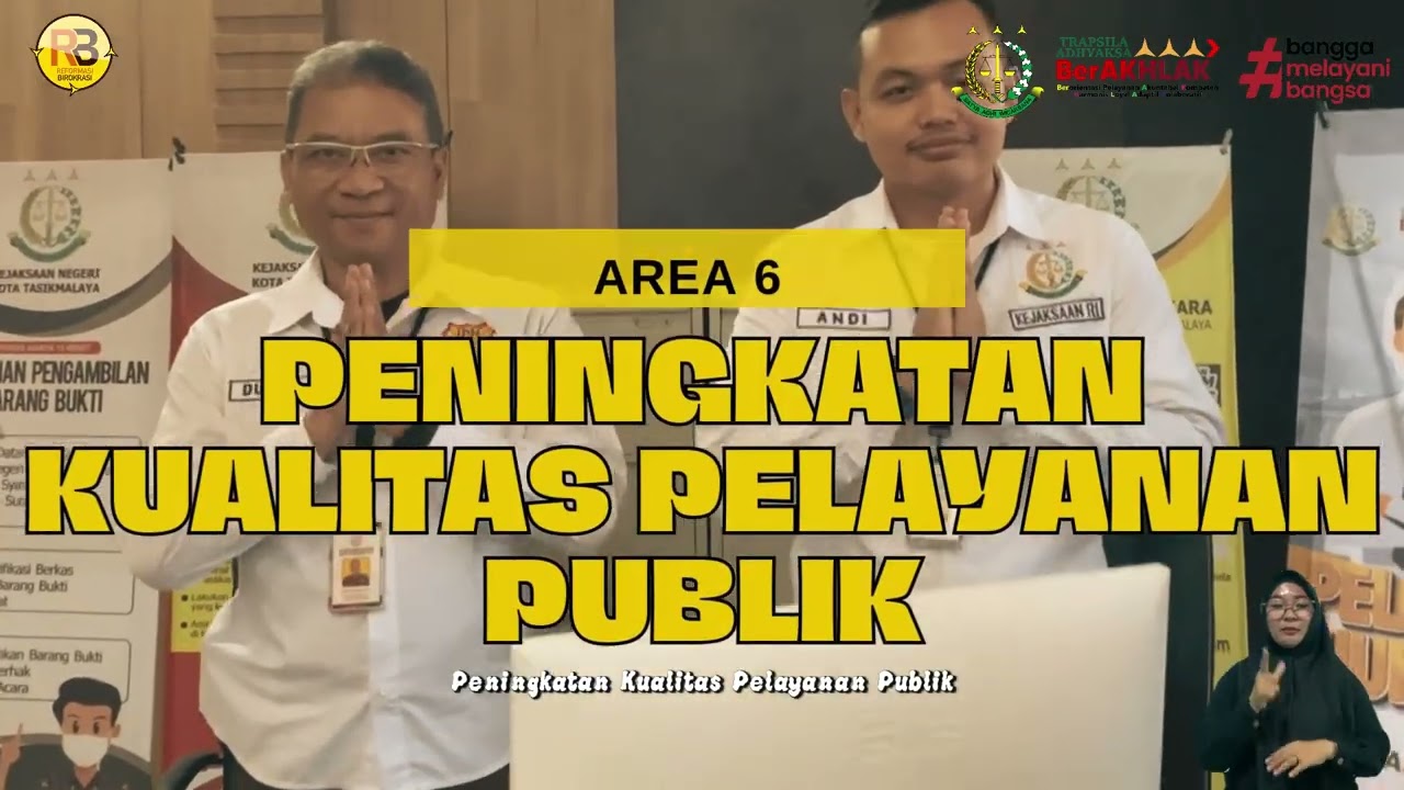 Pembangunan Zona Integritas Kejaksaan Negeri Kota Tasikmalaya menuju WBK dan WBBM
