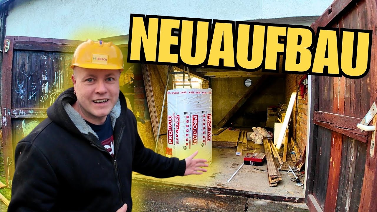 Wir bauen meine Garage komplett neu auf, Der große Neustart beginnt, Großeinkauf