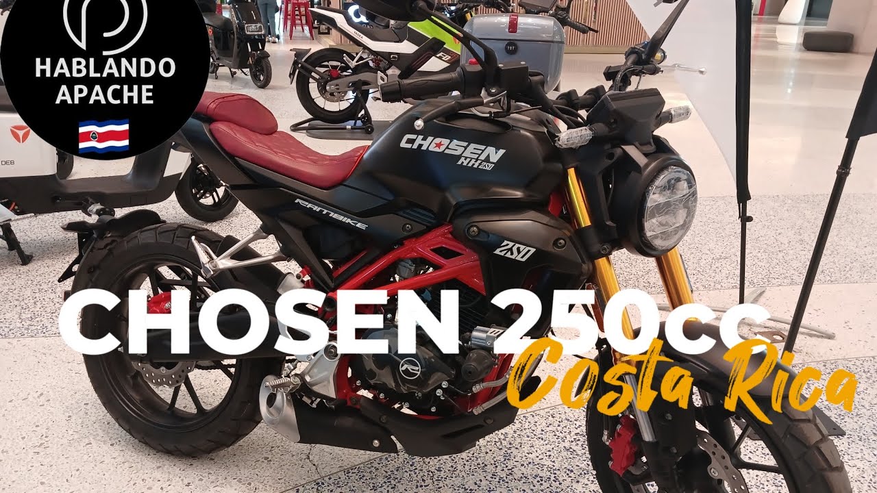 Ram Bike Chosen NK 250 ficha técnica,precio Costa Rica