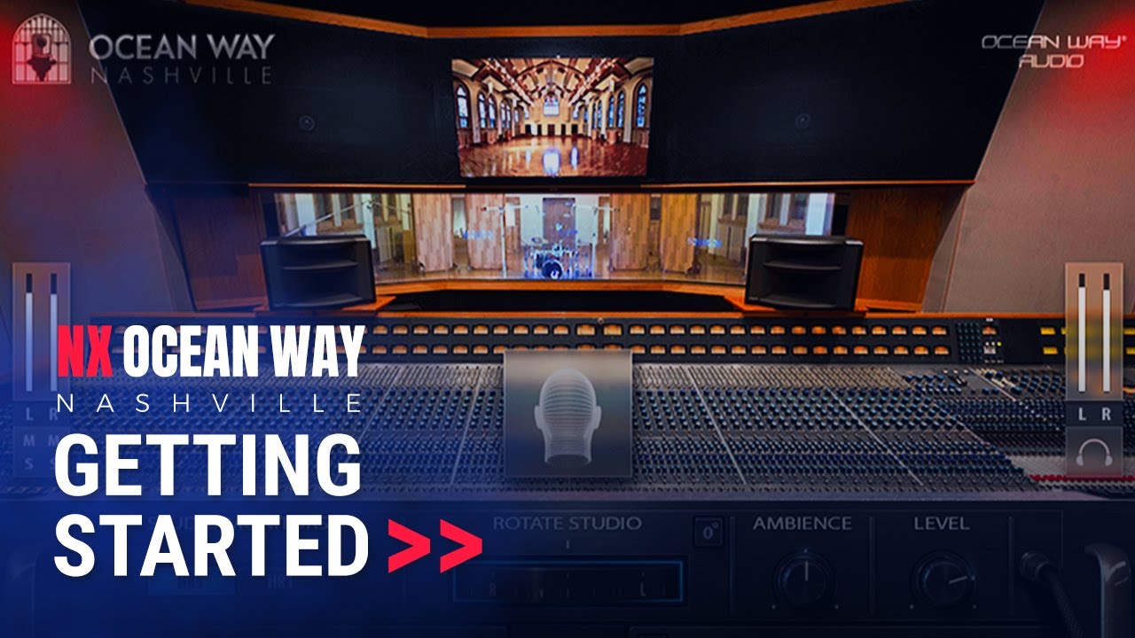 Getting Started: Nx Ocean Way Headphone Mixing Plugin