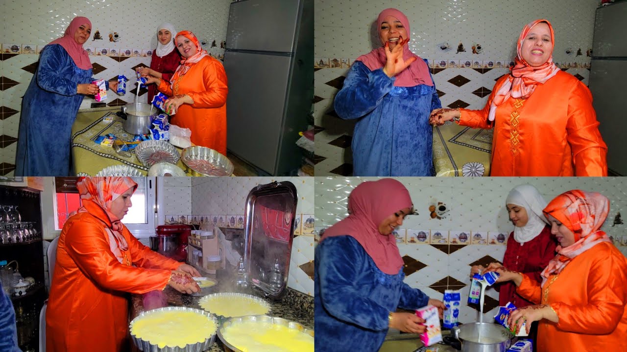 الطاقه الايجابيه والتحضيرات مشحره اربعةديال الفلوا ديال المناسبة 🥰