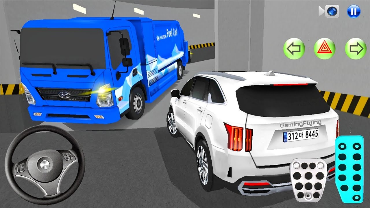New Fuel Truck Stuck in Parking Garage - 3D Driving Class - 3D Driving Class Game - Car Game