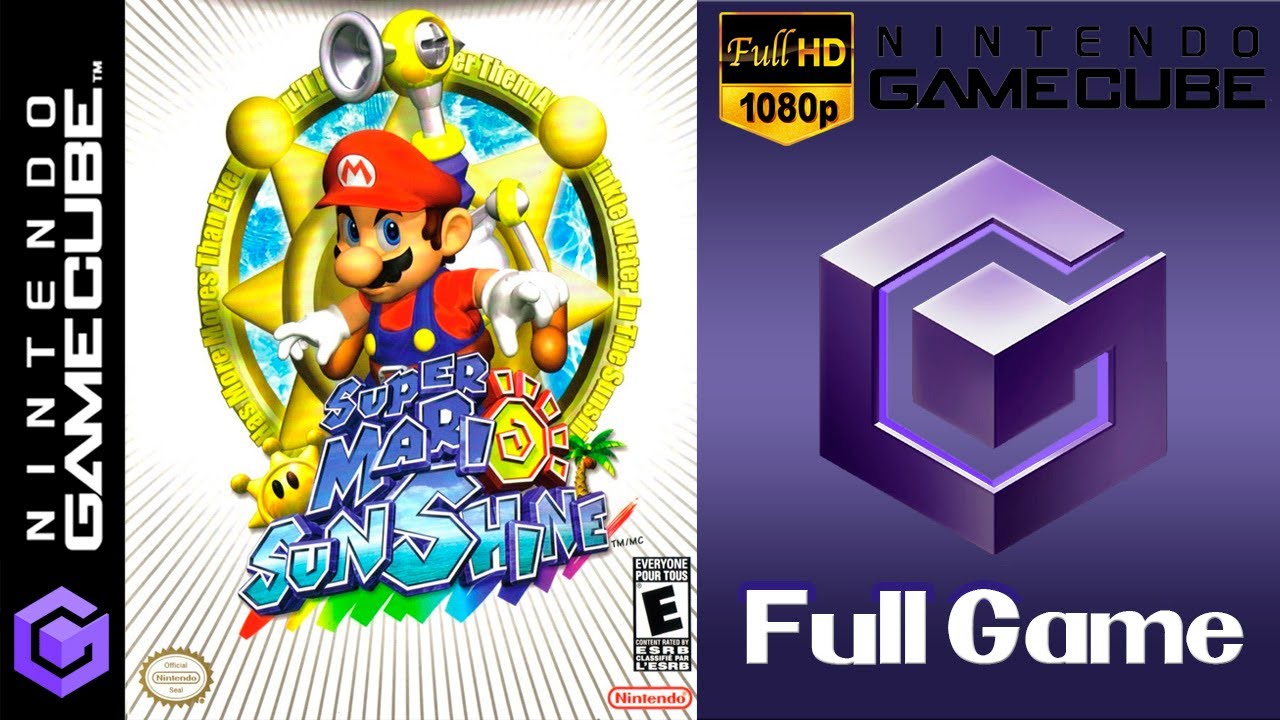 Super Mario Sunshine - Full Game Walkthrough / Longplay (GameCube) 1080p 60fps