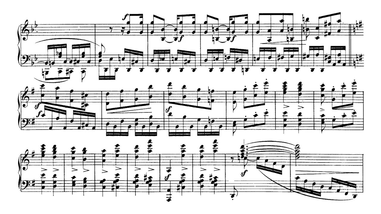 Schumann - Piano Sonata No. 2 in G Minor, Op. 22 (Audio+Sheet) [Gelber]