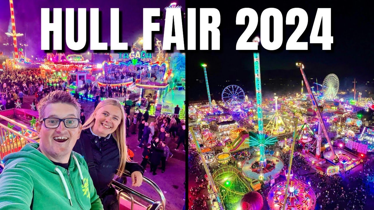 Hull Fair Vlog 2024 - The BEST Fun Fair In The UK!