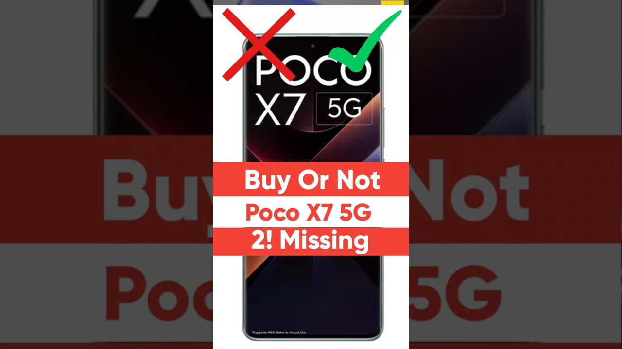 ❌️ Don't Buy Poco x7 5G Before Watch This video : 2! Problem ( Missing )