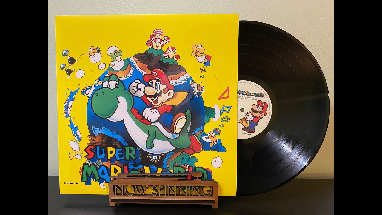 Super Mario World Vinyl Rip (Jazz, Super Mario Bros. 1, 2, 3, and World)