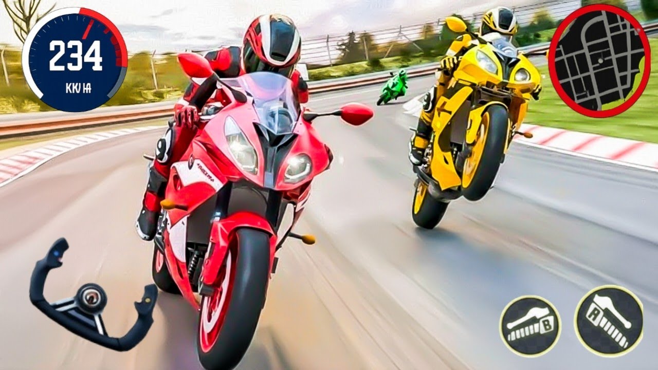 Extreme Moto Rider Bike Racing 2025 - Motor Bike Racing Game - Android Gameplay