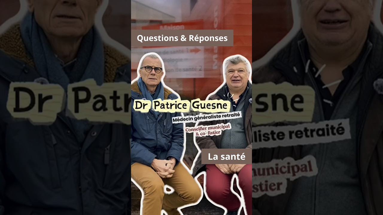 Municipales 2026 à Argenton-sur-Creuse : Vincent Millan, un maire engagé pour votre santé !