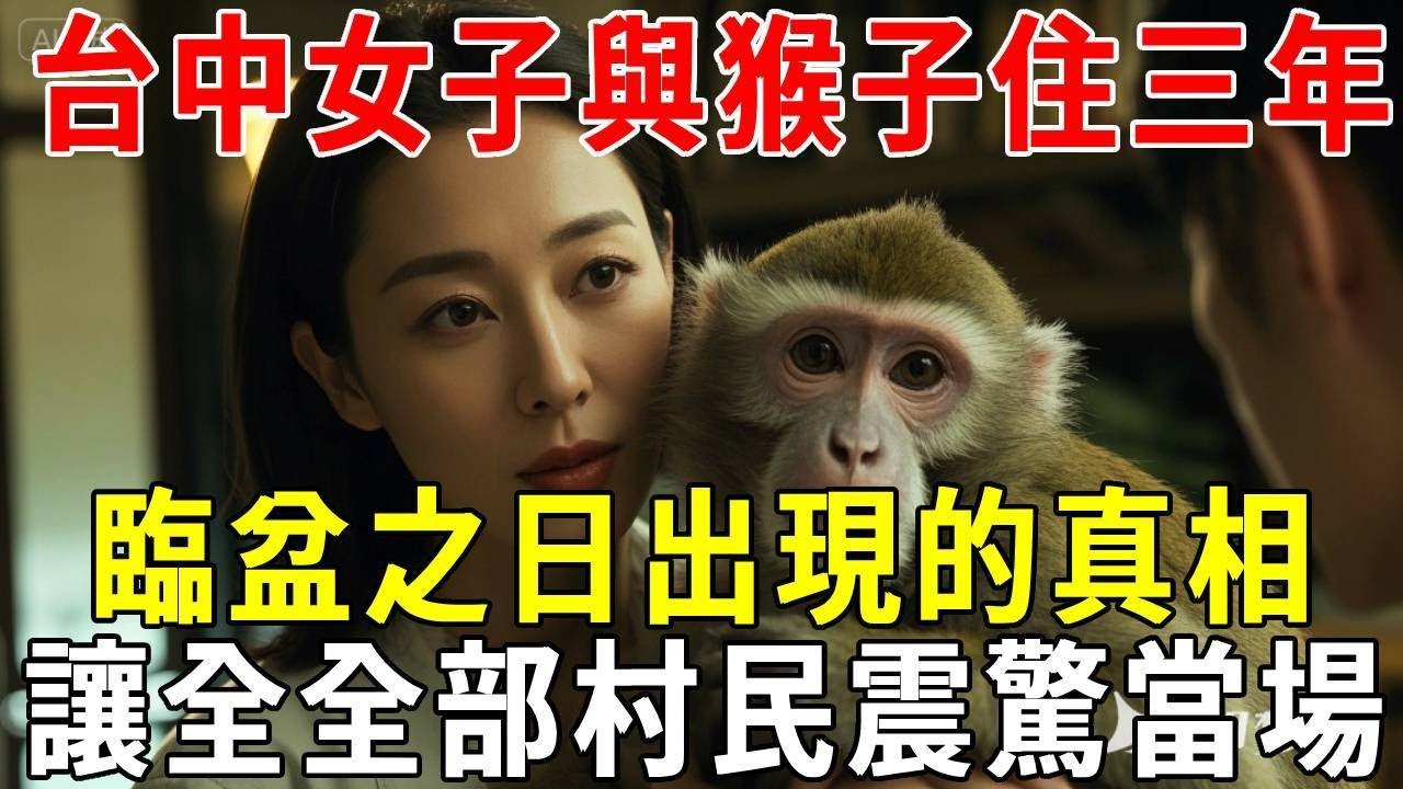 台中女子與猴子相伴3年，臨盆之日出現的真相，讓全村人震驚 #蝴蝶飛飛 #民間故事 #奇聞趣事 #古代小說#懸疑#老年情感