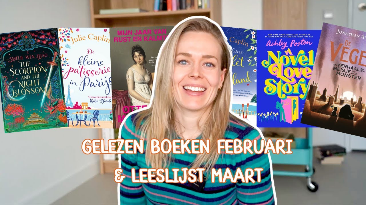 clear the cart ep. 04: deze boeken heb ik in februari gelezen + leeslijst maart