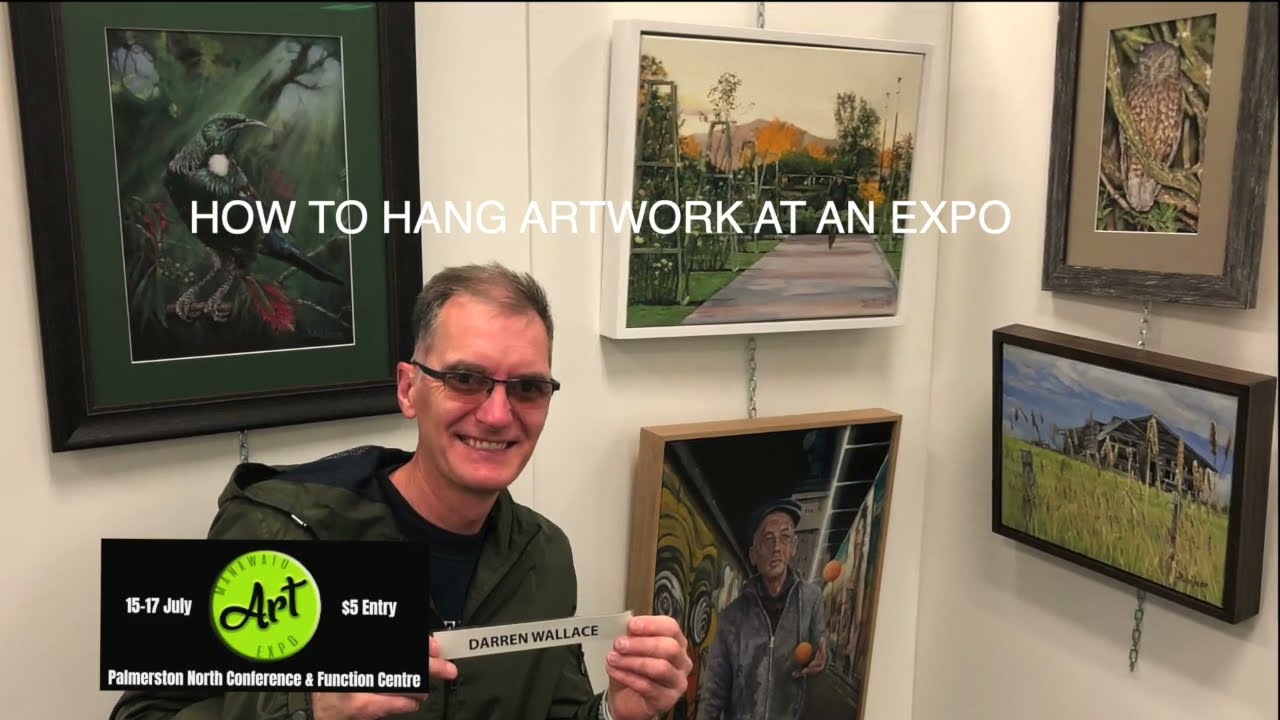How Do You Hang Artwork at an Art Exhibition?