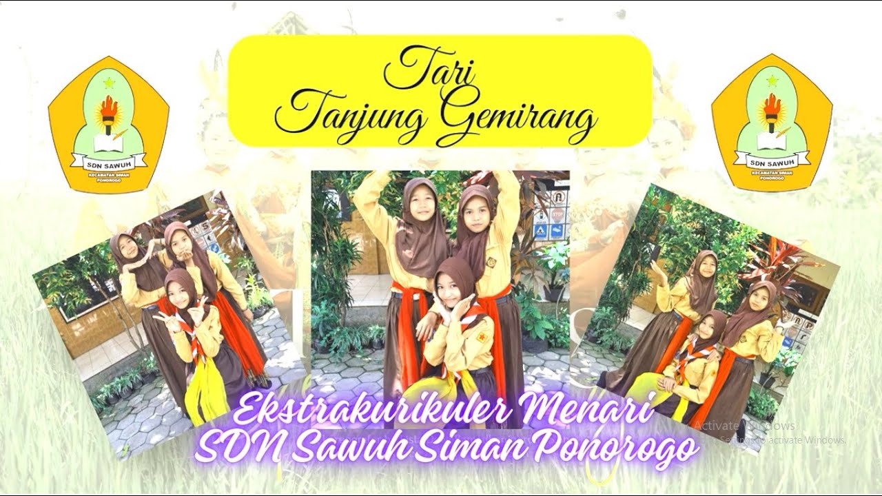 Tari Tanjung Gemirang Cover By Siswi SDN Sawuh Siman Ponorogo