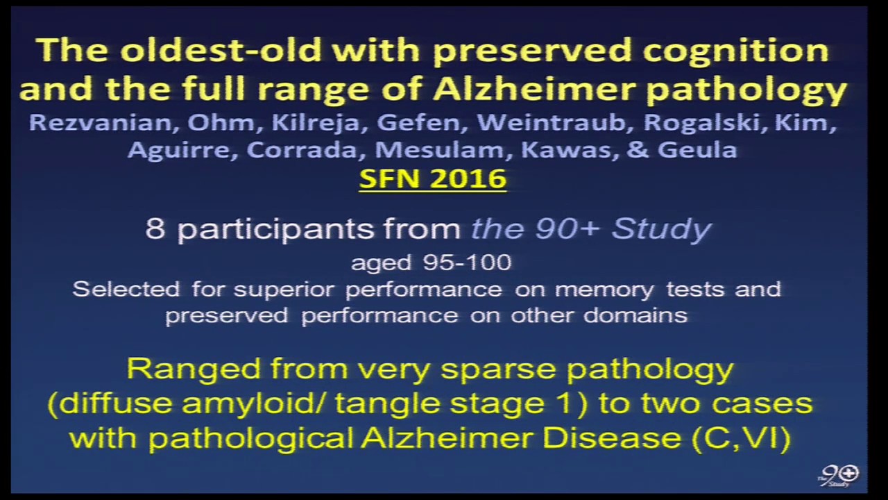 Cognitive Aging Summit III | Dr. Claudia Kawas | Cognitive and Brain Resilience..