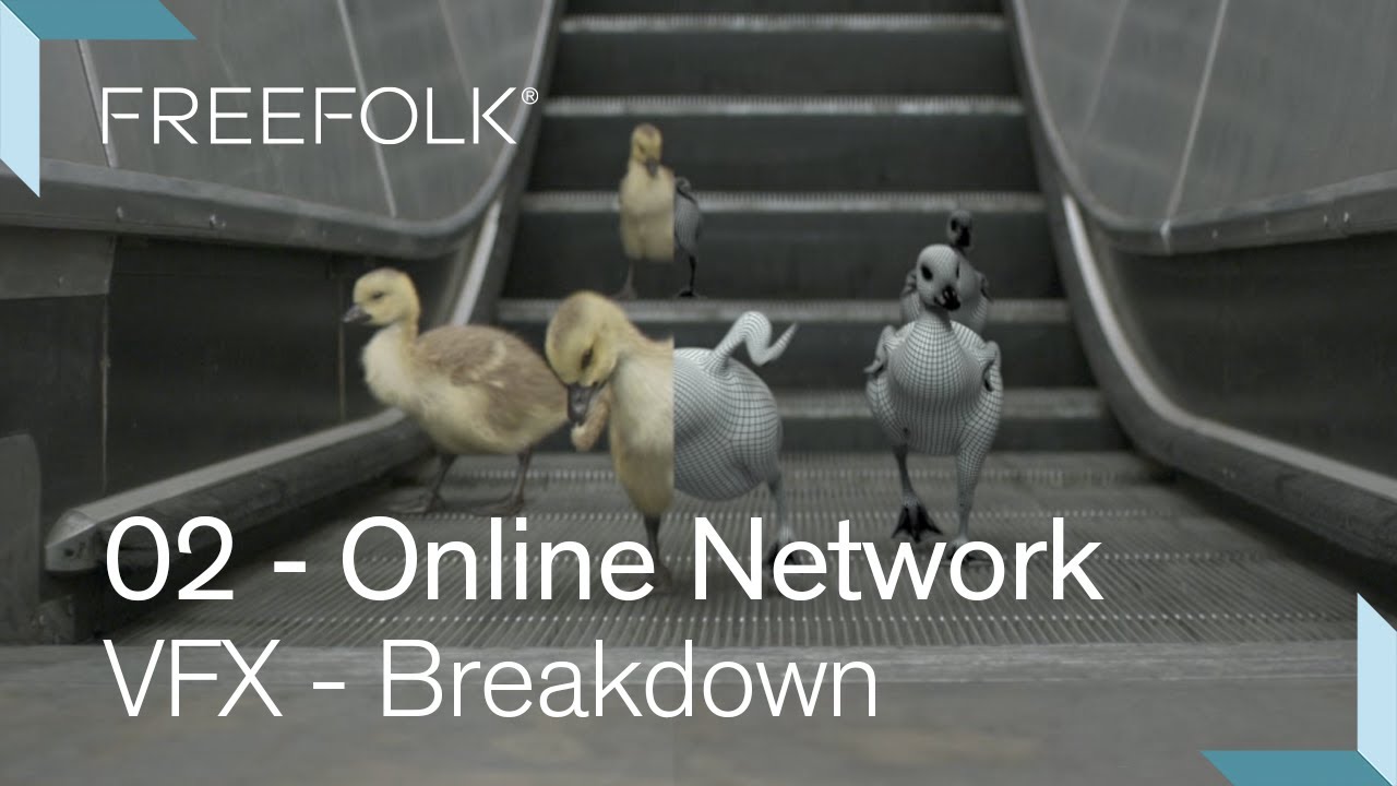 CGI Creatures - Goslings - VFX Breakdown O2 TV Commercial