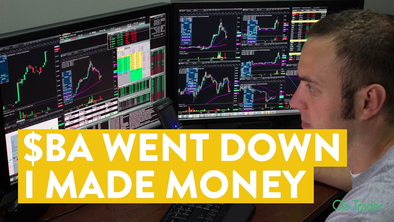 [LIVE] Day Trading | Boeing ($BA) Stock Went Down (and I Made Money!)