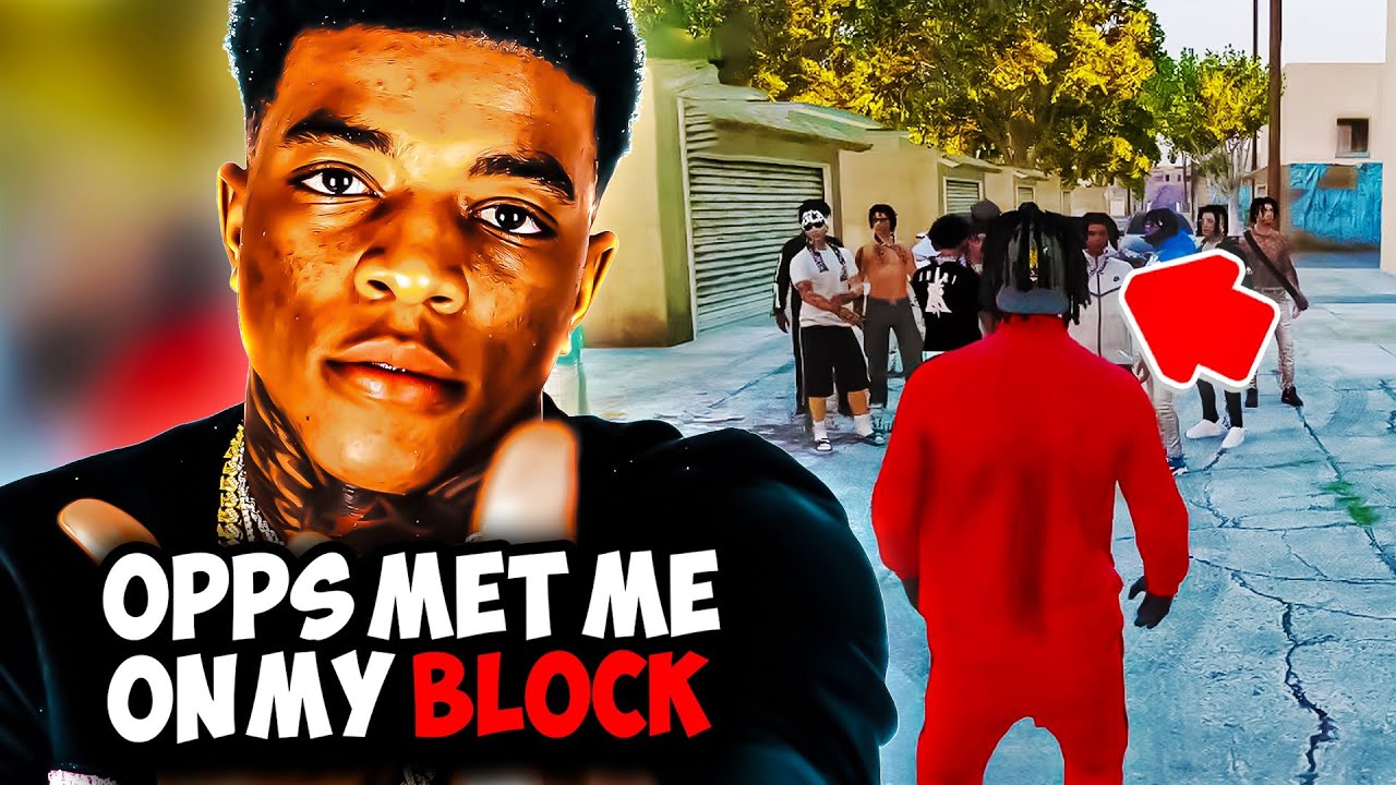 Yungeen Ace OPPS Met Him On His Block😳*IT WENT DOWN* | GTA RP | Last Story RP |
