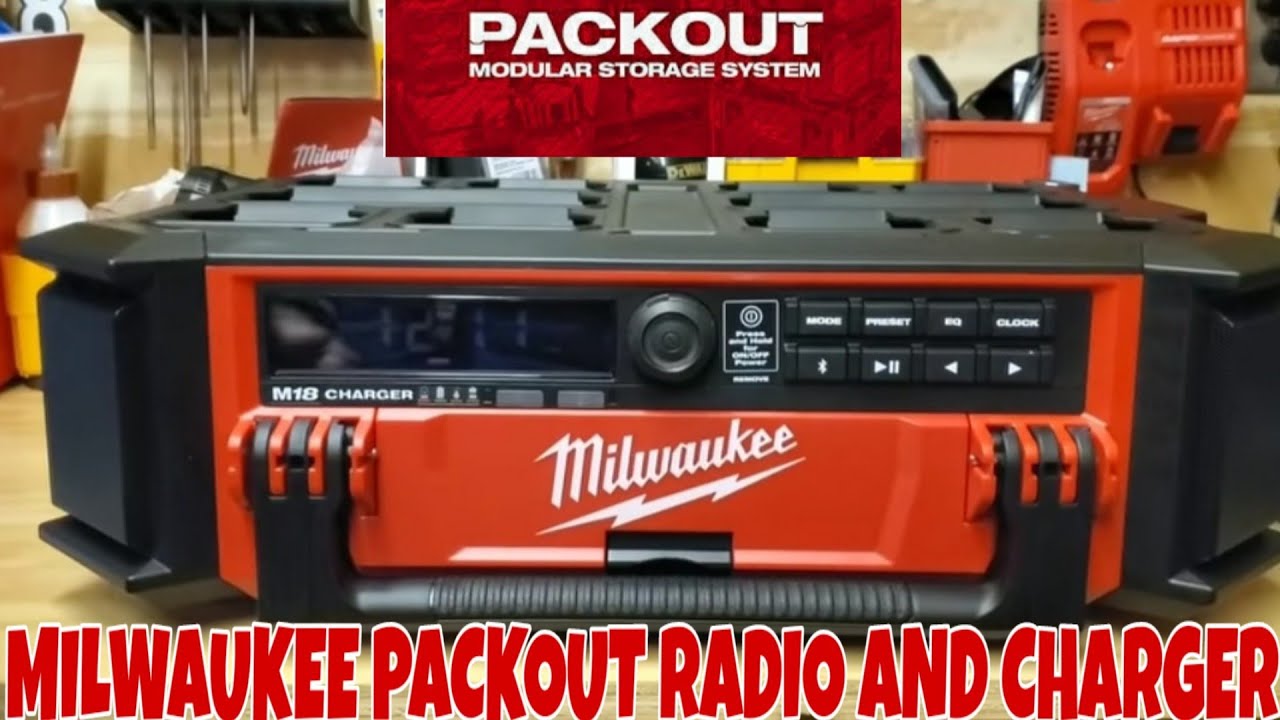 Milwaukee M18 PACKOUT Radio+Charger *Full Review and Operation*