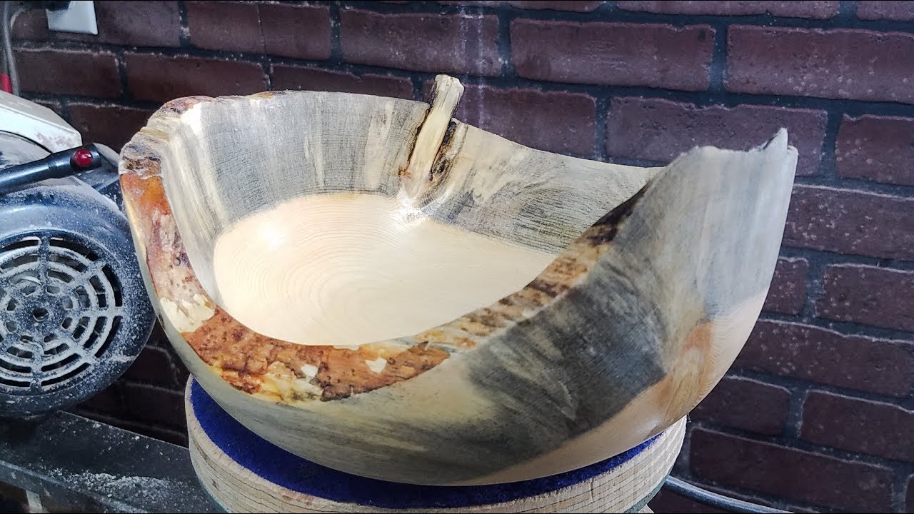 Woodturning Rescued Montana Firewood - Ponderosa Pine
