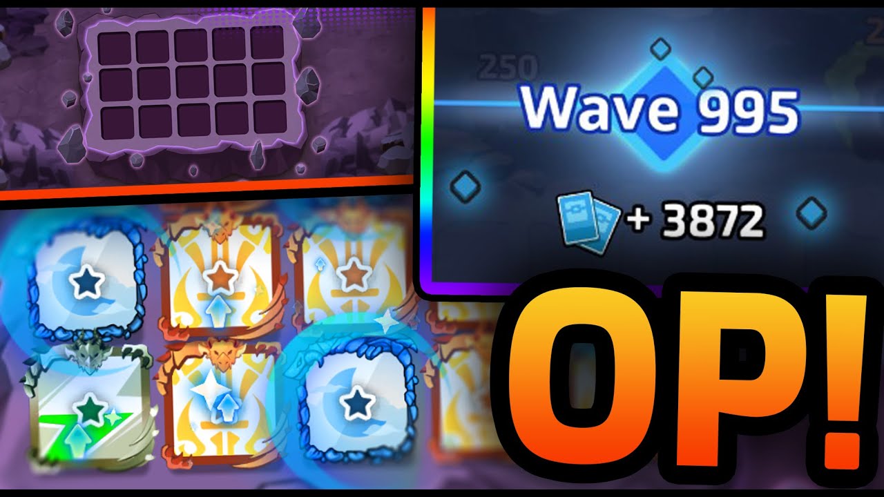 1000 WAVES!!! NEW VOID + SWORD SETUP!!! (Random Dice) 