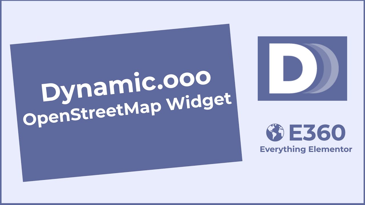 Dynamic.ooo OpenStreetMap Widget