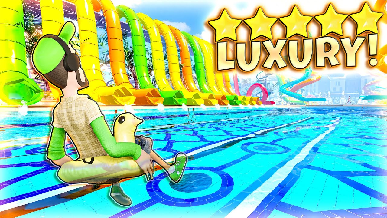 I Destroyed My Waterpark and Created a $1,000,000 Luxury Pool?!
