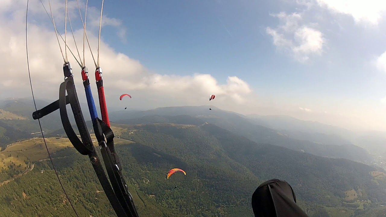 Soft PARAGLIDING in Vogesen