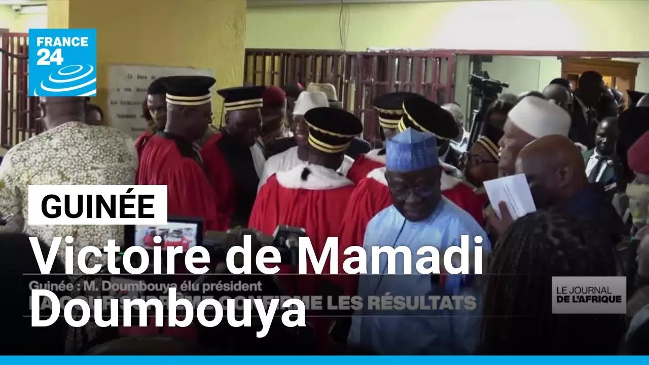 Guinée, la Cour suprême confirme la victoire de Mamadi Doumbouya à la présidentielle