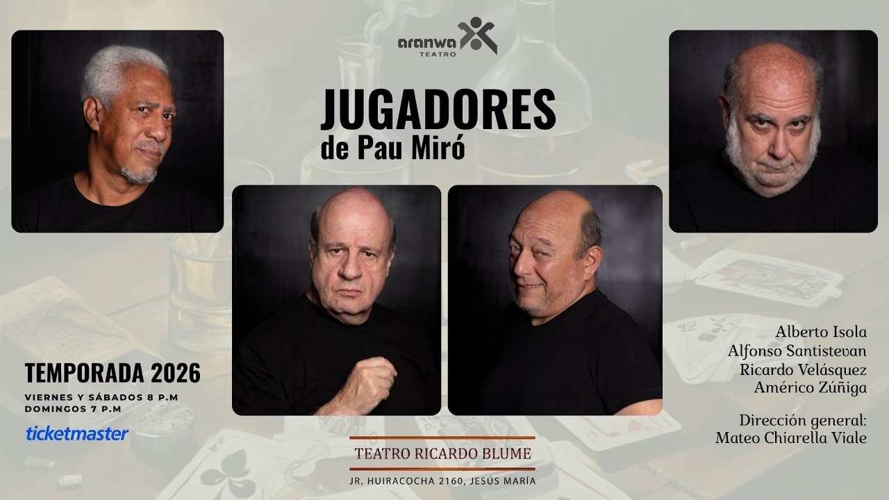 EN EL BLUME - HOY CONVERSAMOS CON DOS DE LOS ACTORES DE JUGADORES