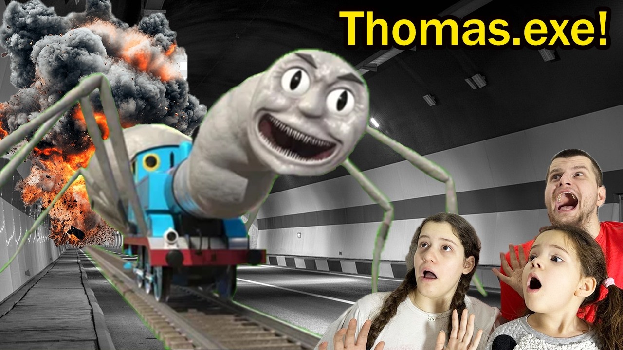НИКОГДА НЕ РИСУЙ THOMAS.EXE В 3:00 НОЧИ (СТРАШНО!)