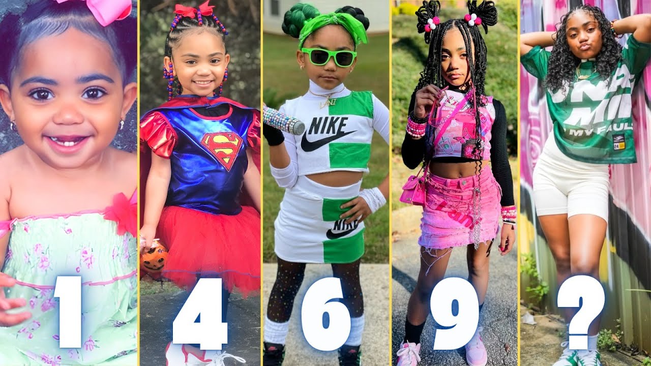 Khalani Simon (Lani Love) TRANSFORMATION | From Baby to 11 Years Old