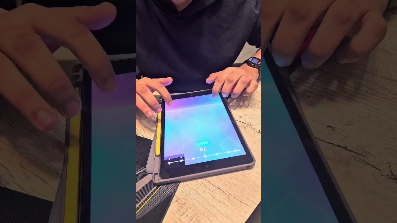 RUSH E but on magic tiles 3 on my ipad