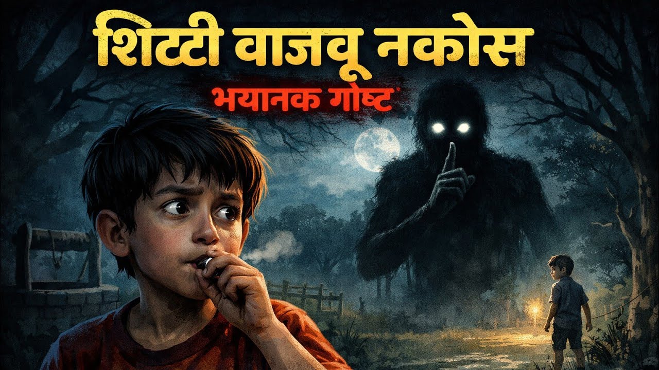 संध्याकाळी शिट्टी वाजवू नकोस.!  Horror story! भुताच्या गोष्टी 