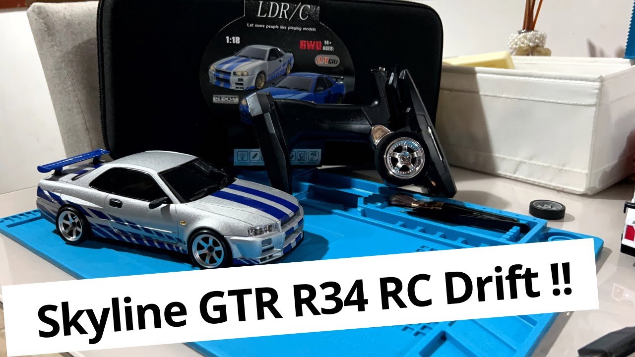 Skyline GTR R34, RC drift LDR/C