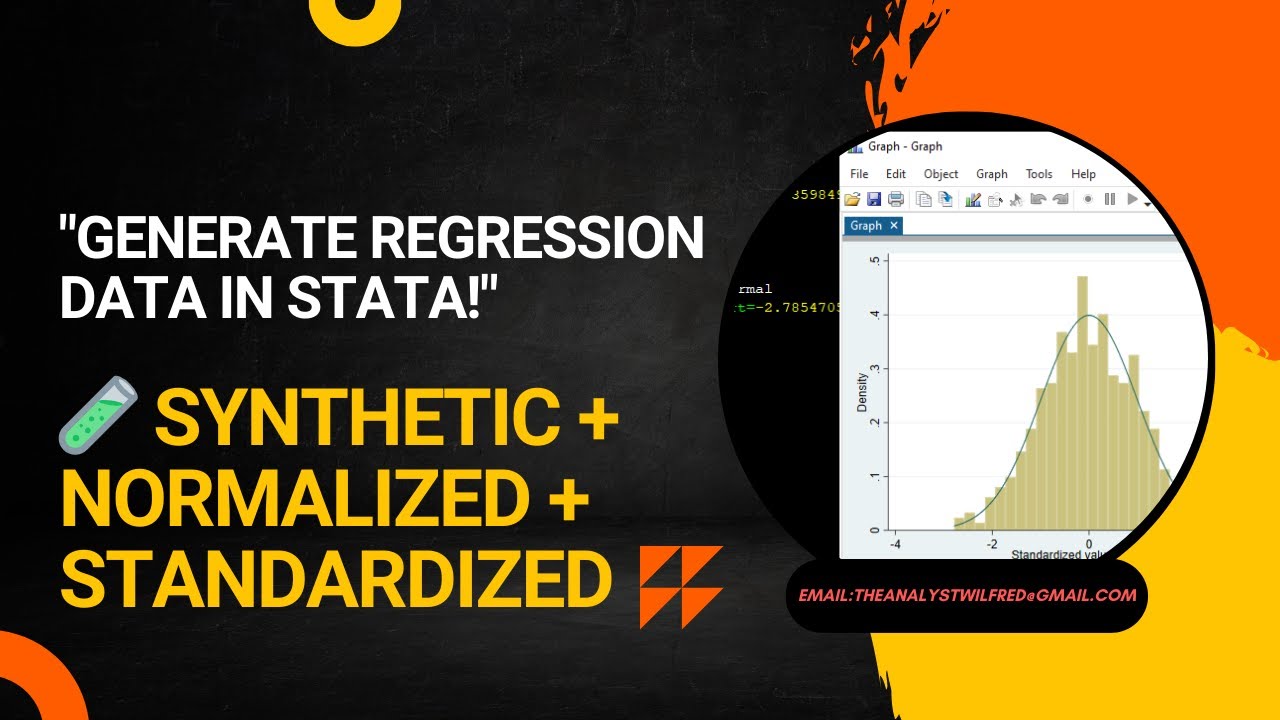 How to Generate Synthetic Data for Regression Analysis in Stata-Ensuring Standardization & Normality