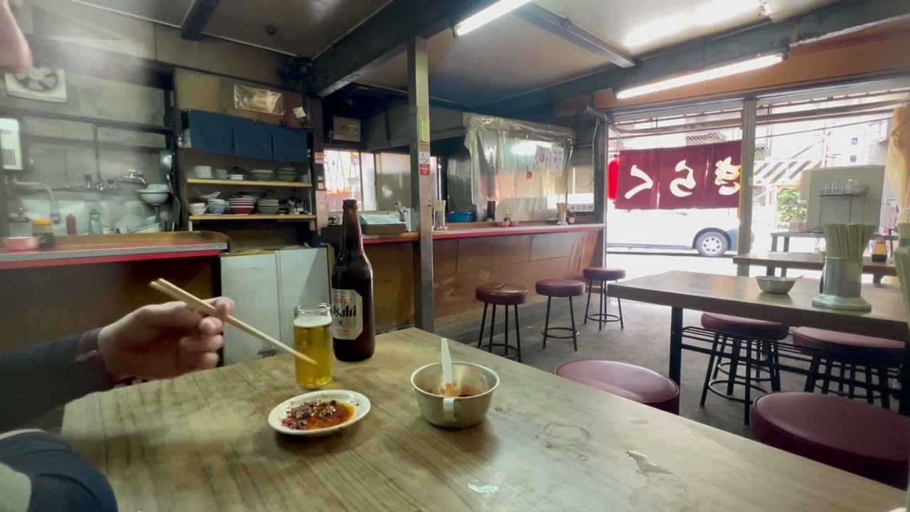 【大阪】【西成】【きらく】ホルモン一皿200円！朝のきらくで呑る2025.9.
