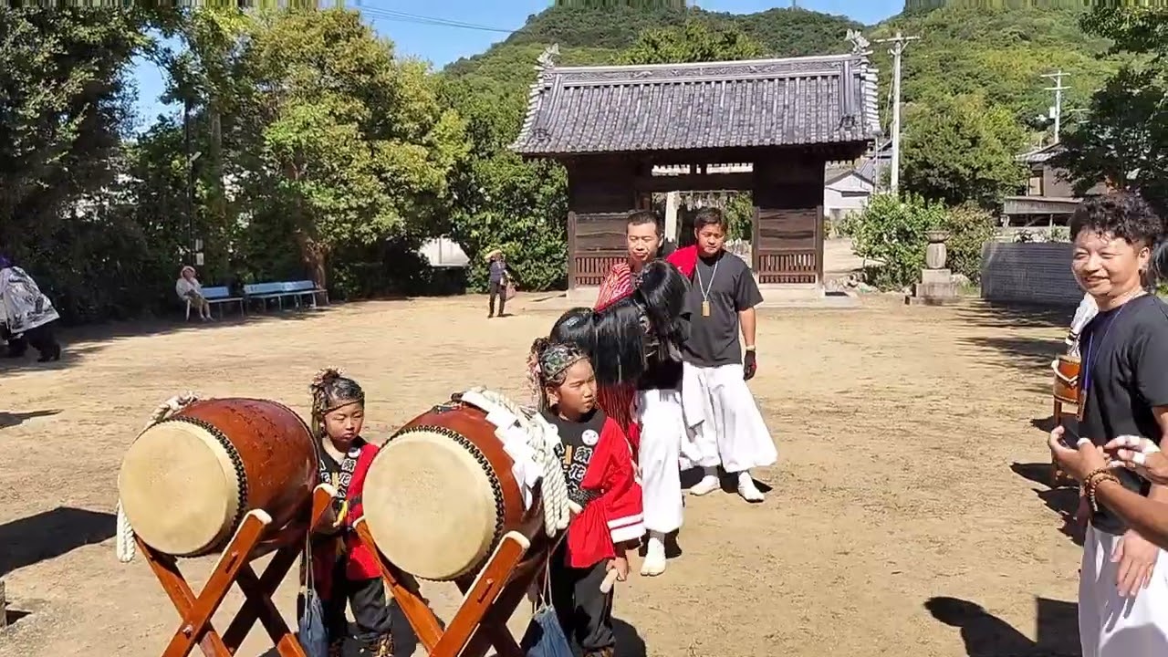 令和7年松崎小烏神社秋祭り