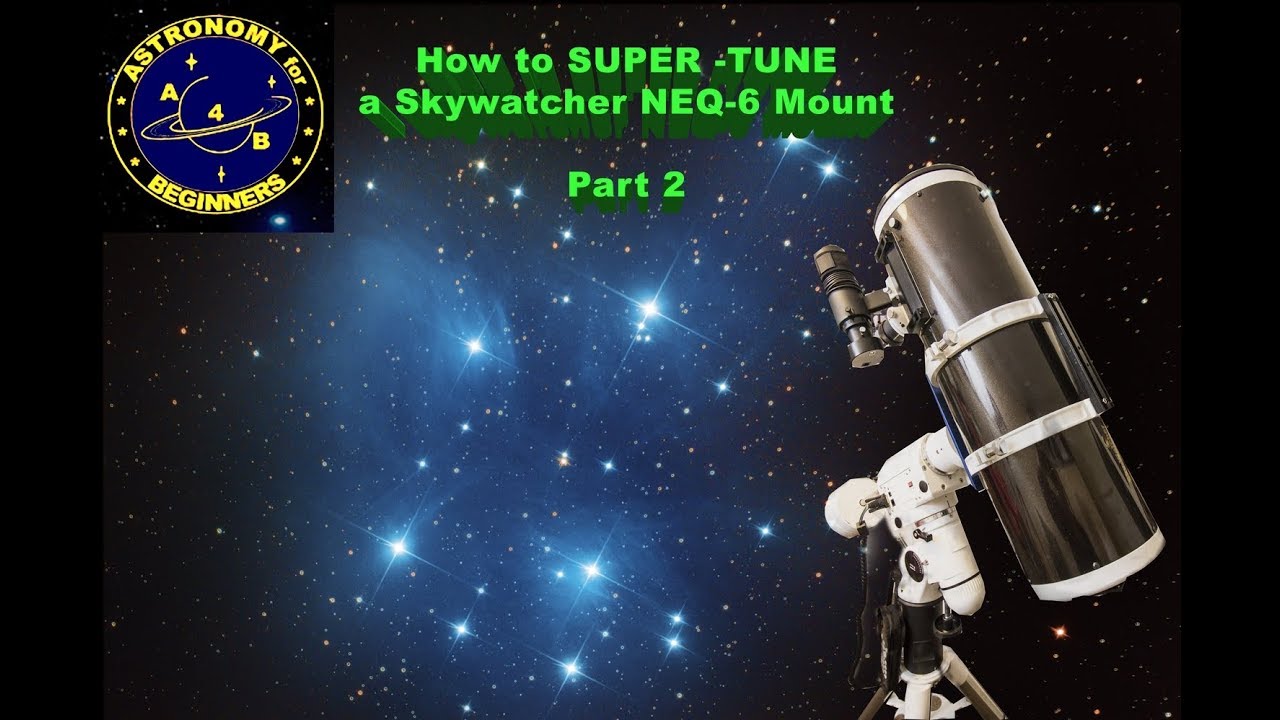 Как выполнить супернастройку монтировки Skywatcher NEQ-6. Часть 2