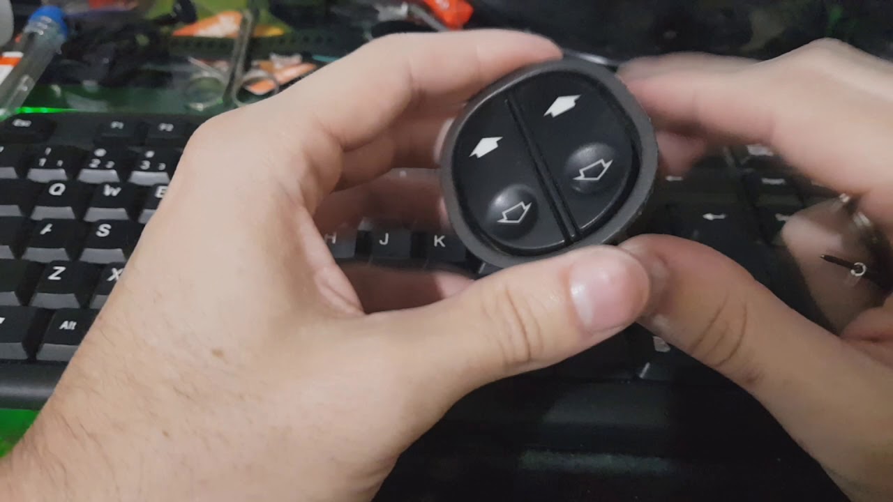 Troca do Led do botão do vidro do ford ka 08 - 13