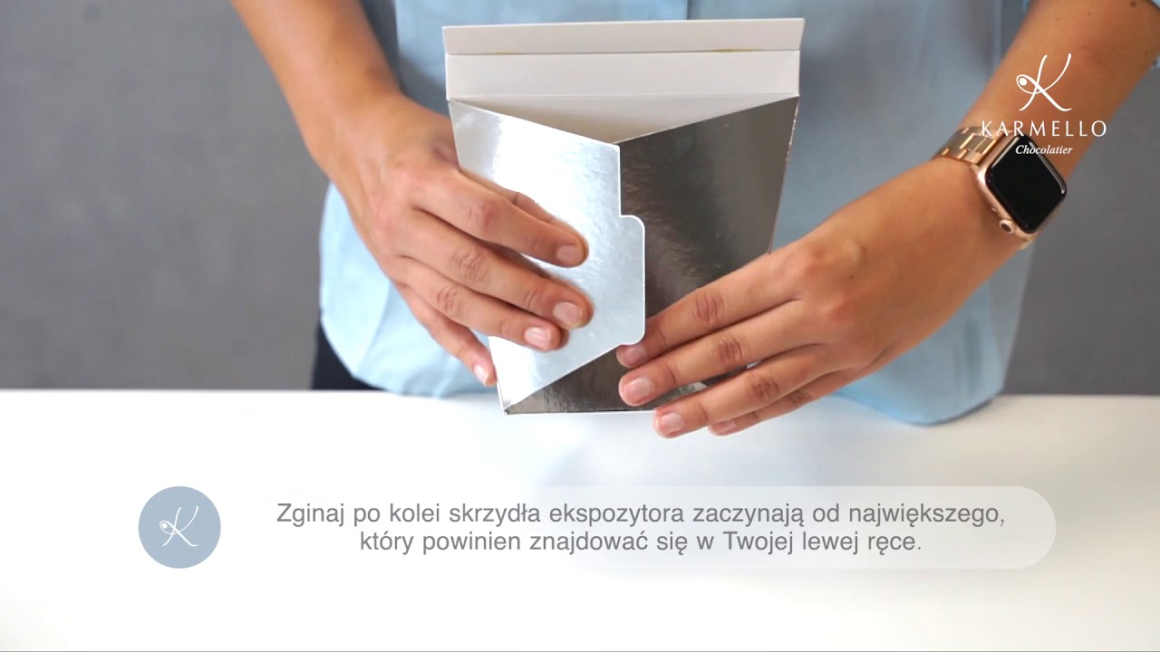 EKSPOZYTOR NA ZESTAW STANDARDOWY I CHOINKĘ - INSTRUKCJA SKŁADANIA