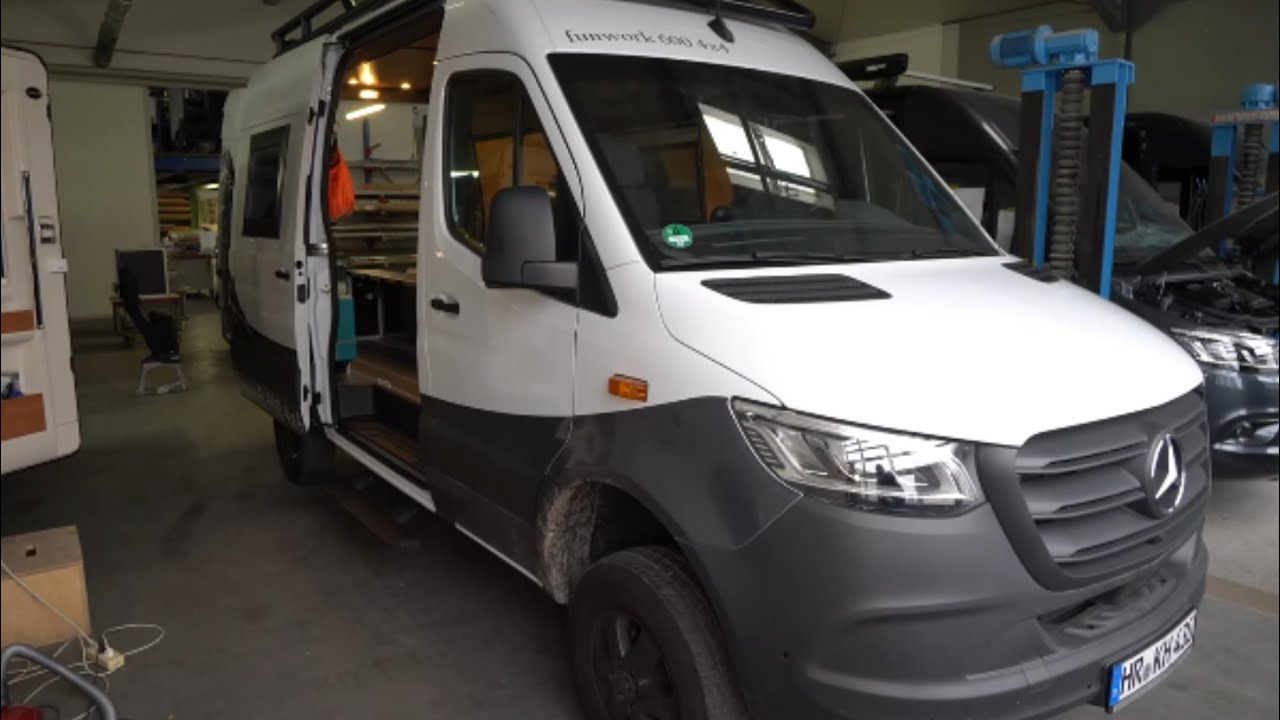 Sensationell: Sprinter Wohnmobil 2021 funkwork 600 4x4 by Hünerkopf .