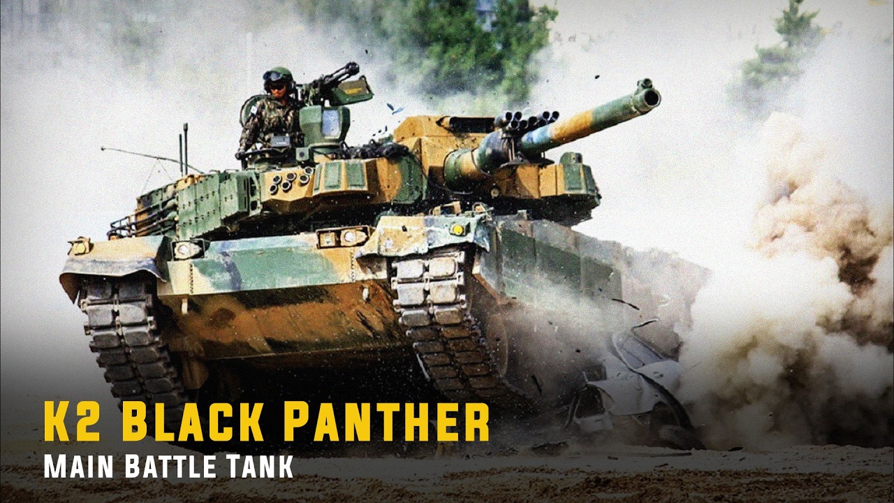 K2 Black Panther: футуристический танк из Южной Кореи.