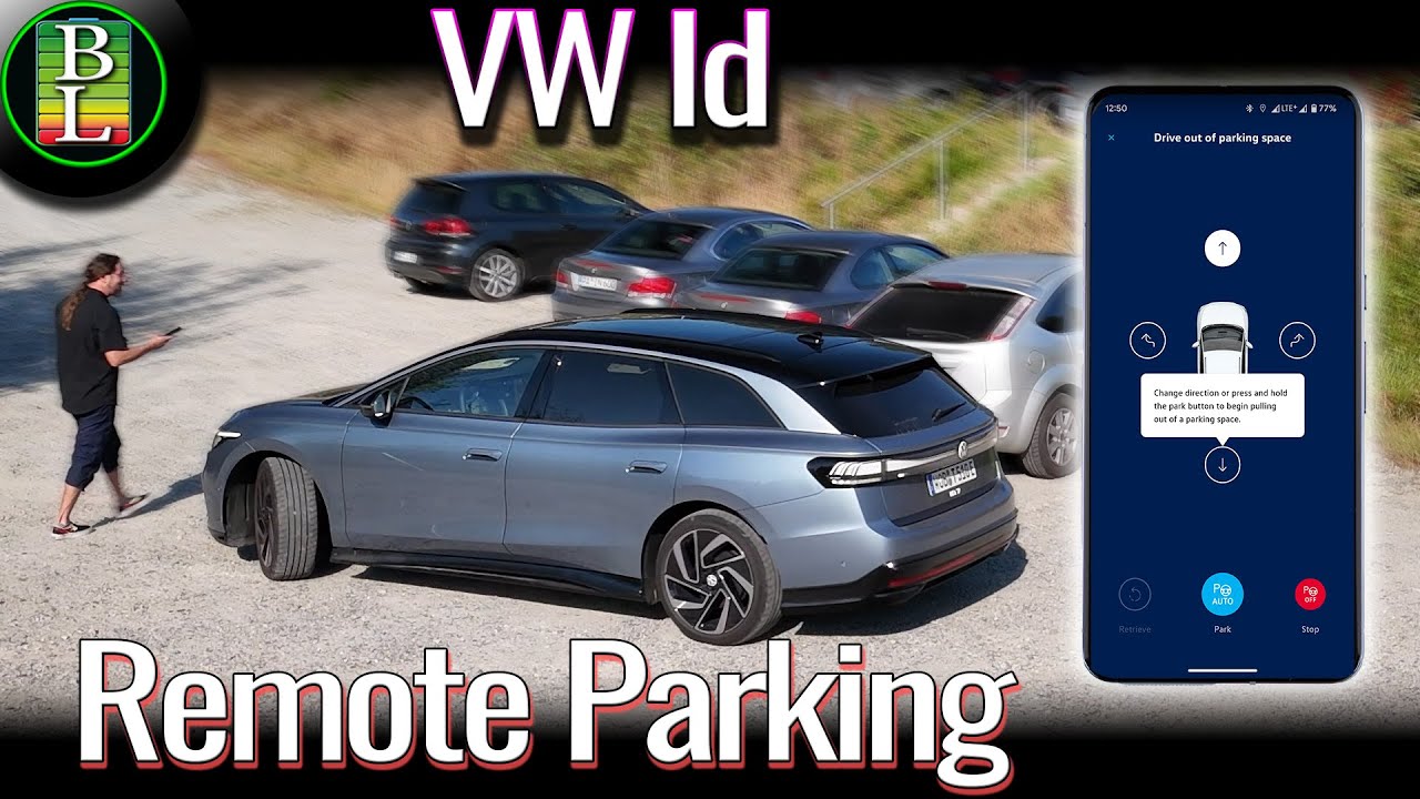 VW Id parking without being in the car 😱