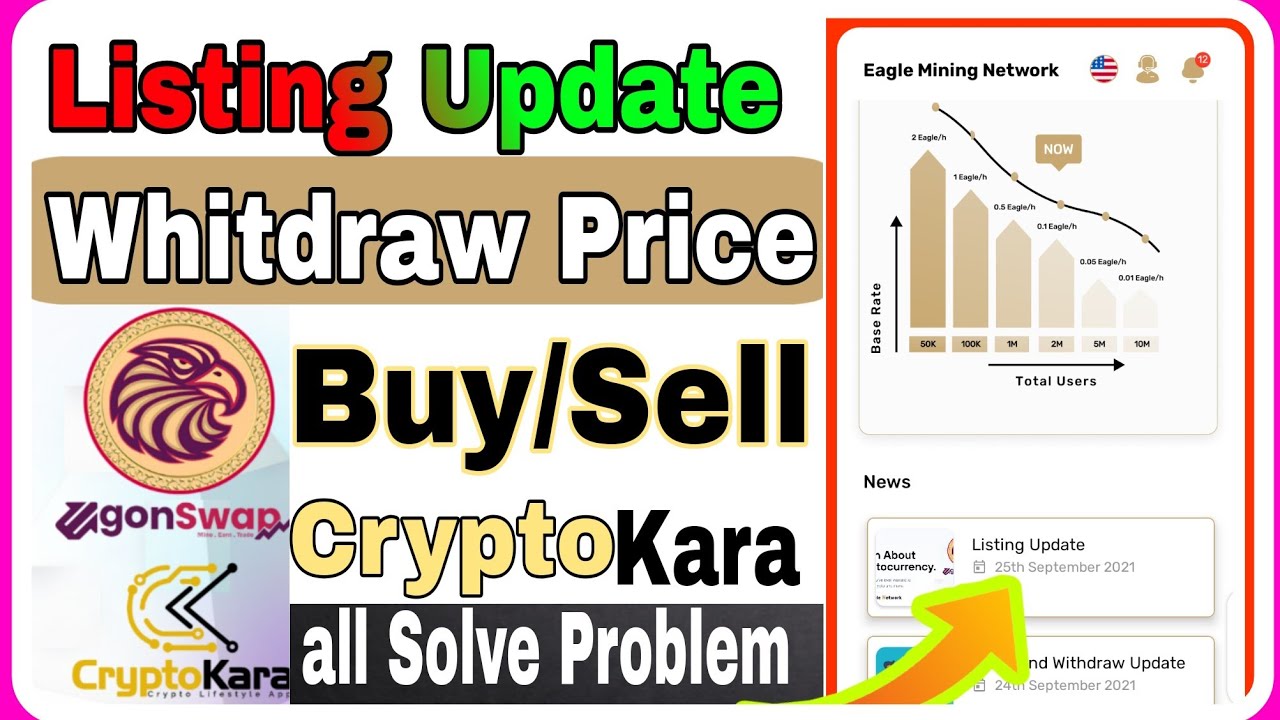 Eagle Network Listing Update|| Eagle Network Whitdraw || Eagle Network Price || EagleCoin Buy sell